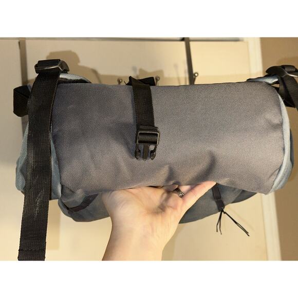 Swiss Tech ALPS BACKPACK Gray Canvas, great for school, work, or outdoors Laptop - Picture 3 of 16